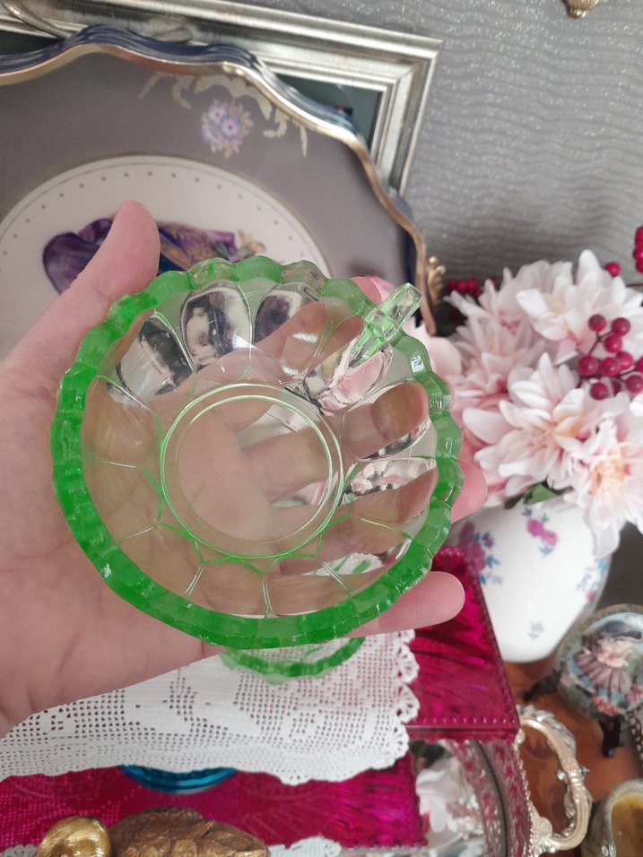 Yeşil Renkli murano sunumluklar - Görsel 2