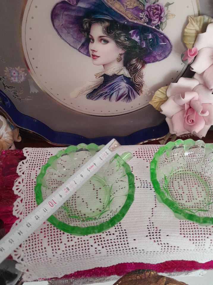 Yeşil Renkli murano sunumluklar - Görsel 4