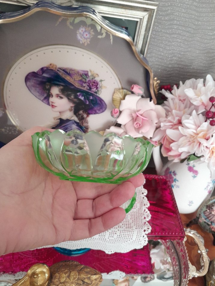 Yeşil Renkli murano sunumluklar - Görsel 3