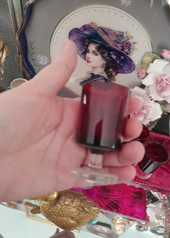 Alman Renkli Kısa Ayaklı Bardak Seti - Görsel 2