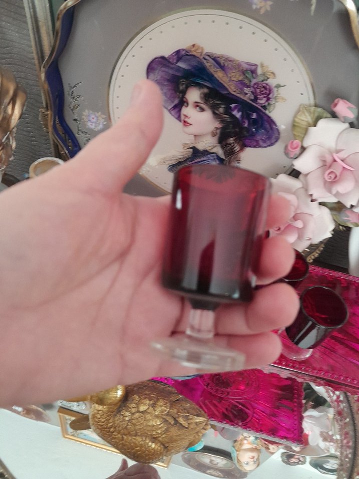 Alman Renkli Kısa Ayaklı Bardak Seti - Görsel 2