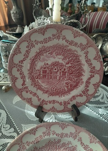 İngiliz  Pasta Tabağı Seti - Görsel 2