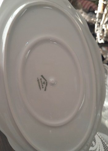 Alman Porselen Servis Tabakları - Görsel 5