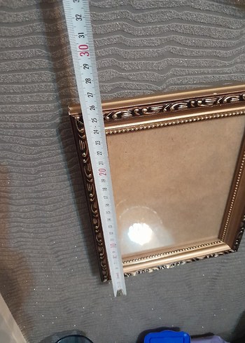 Parlak Bej Dekoratif Çerçeve - Görsel 3