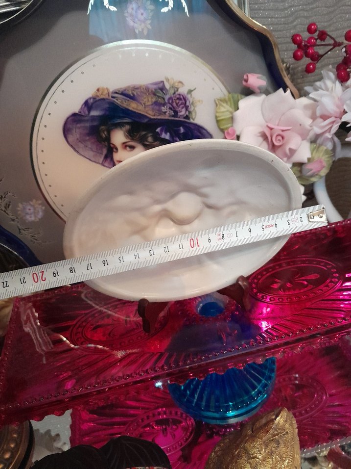 Antik italyan copotimonte dekoratif - Görsel 4