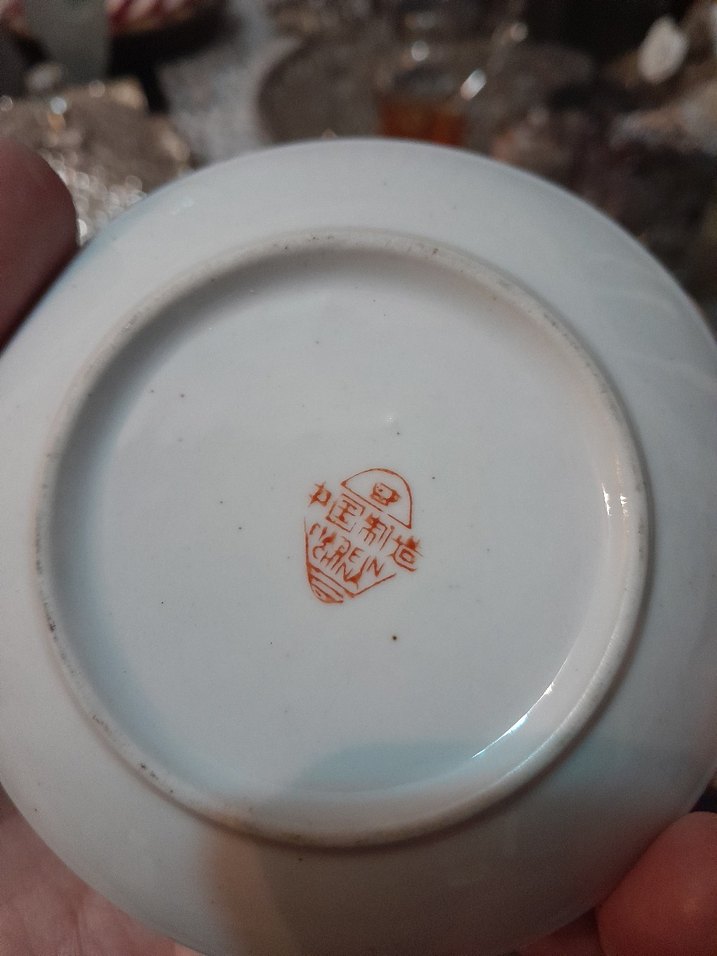 fragonard resimli Porselen Tabak Seti - Görsel 4