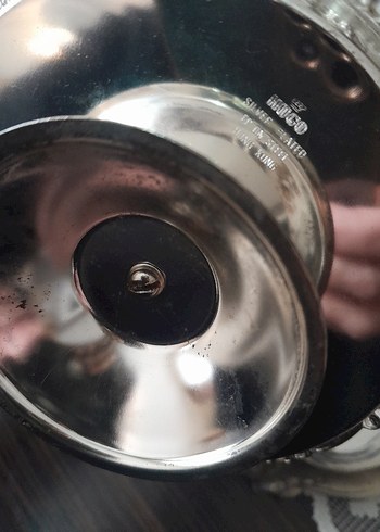 Antika Beyaz Şeffaf Tuzluk ve Biberlik Seti - Görsel 4