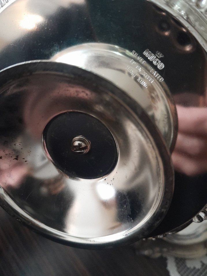 Antika Beyaz Şeffaf Tuzluk ve Biberlik Seti - Görsel 4