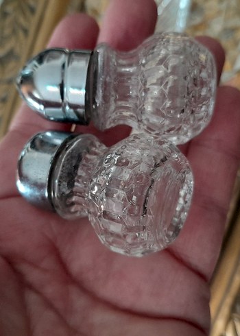 Kristal Tuzluk ve Biberlik Seti - Görsel 3