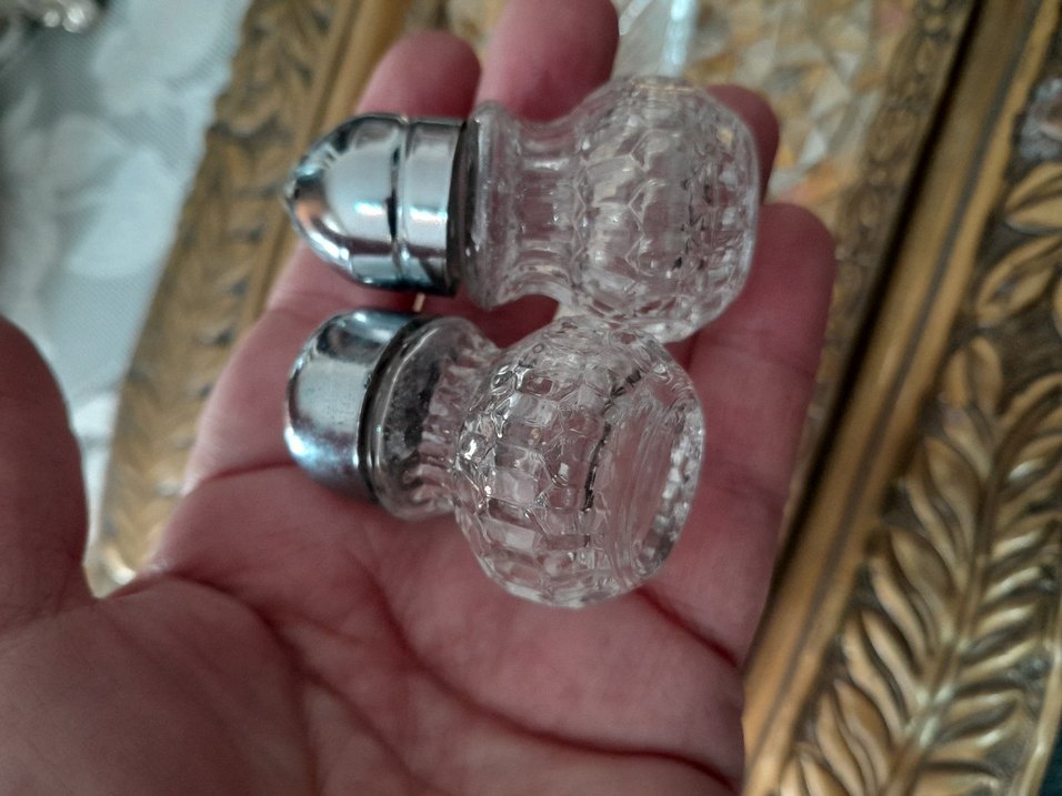 Kristal Tuzluk ve Biberlik Seti - Görsel 3