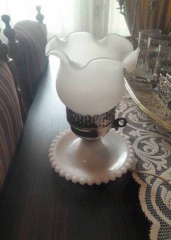Beden beyaz Renk Asırlık opalin lamba