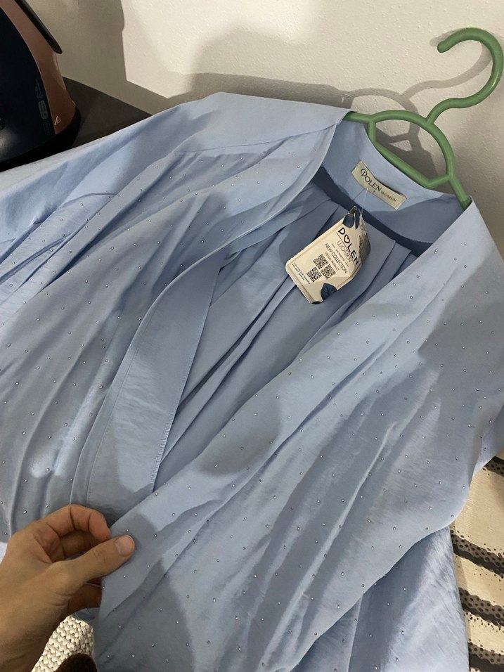 Uzun Mavi Salaş Kadın Takım - Görsel 3