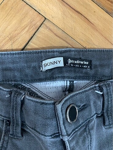 s Beden Stradivarius Gri Jean