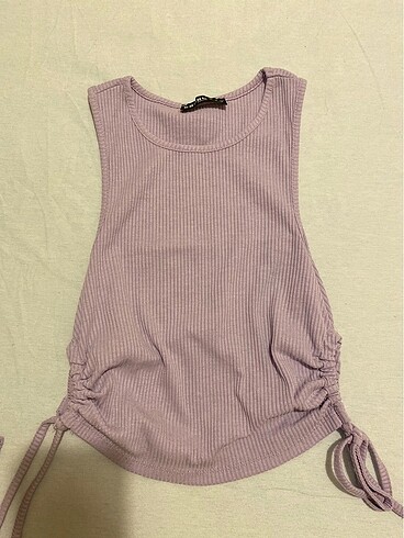 Halter yaka crop
