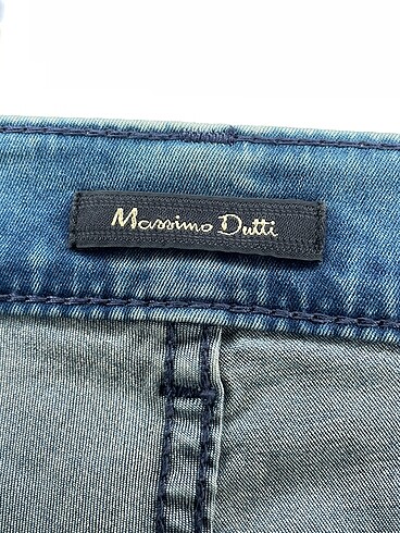 38 Beden mavi Renk Massimo Dutti Jean / Kot %70 İndirimli.