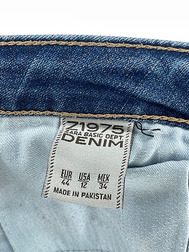 44 Beden mavi Renk Zara Jean / Kot %70 İndirimli.