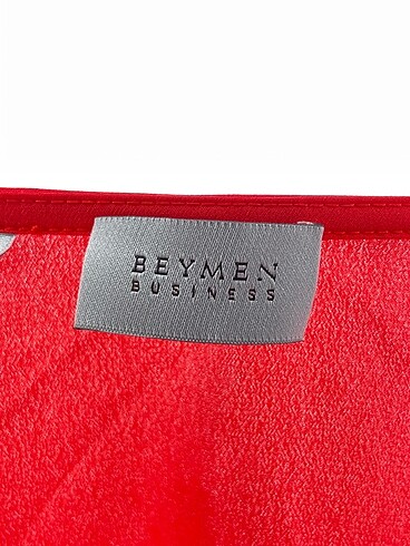 m Beden kırmızı Renk Beymen Business Bluz %70 İndirimli.