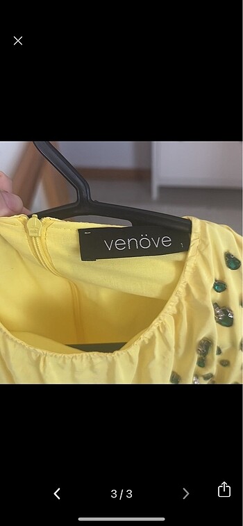 m Beden Venöve uzun elbise