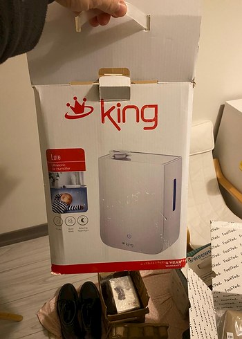 King Beyaz Hava Temizleyici ve Nemlendirici - Görsel 5