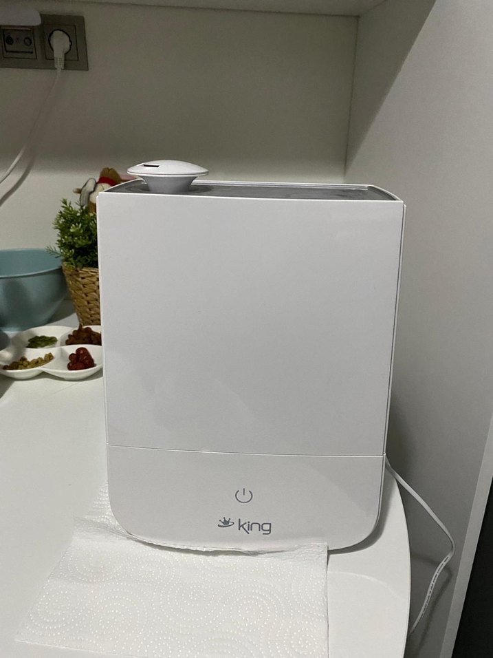 King Beyaz Hava Temizleyici ve Nemlendirici - Görsel 2