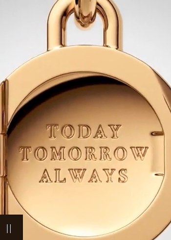 Orijinal Pandora Altın Renkli Kilit Figürlü Charm - Görsel 3