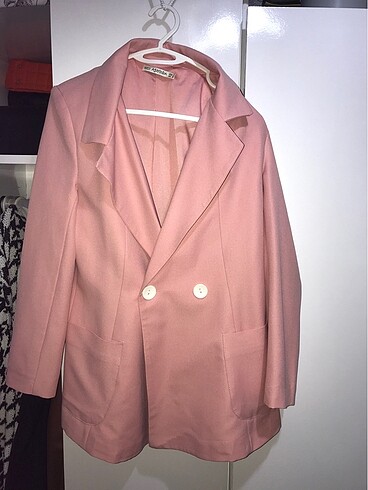 blazer pembe