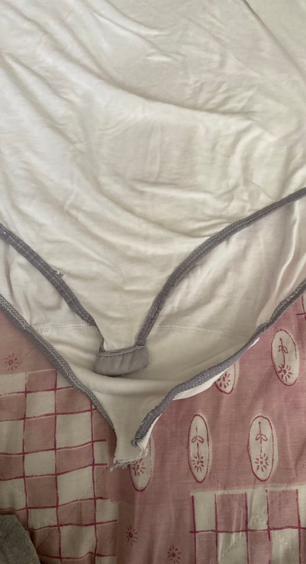 Tutku marka beyaz kadın zıbın çıtçıtlı body - Görsel 3