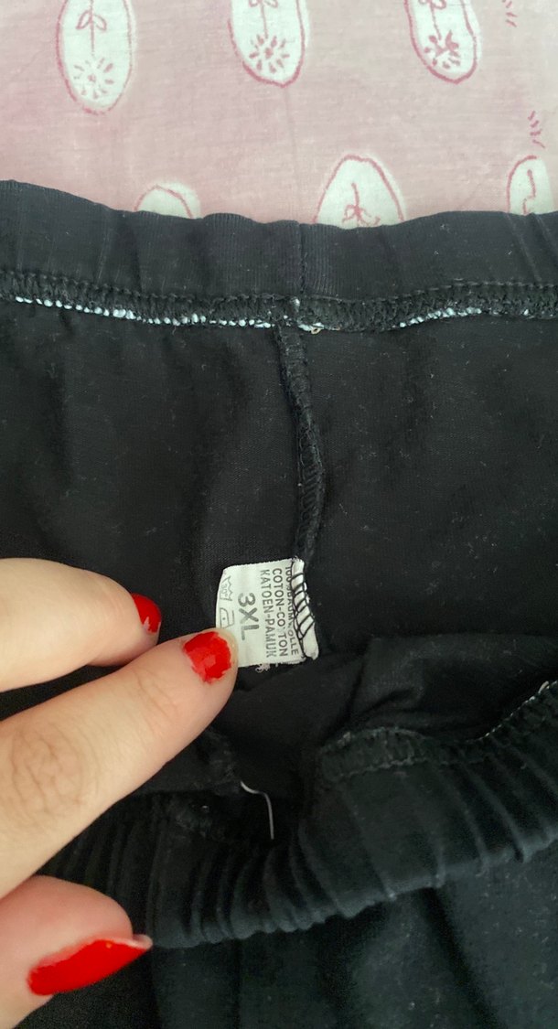 Siyah Rahat Kesim Mini şort - Görsel 3