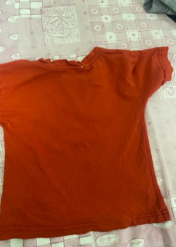 Erkek Çocuk Kırmızı Baskılı Tişört - Görsel 5