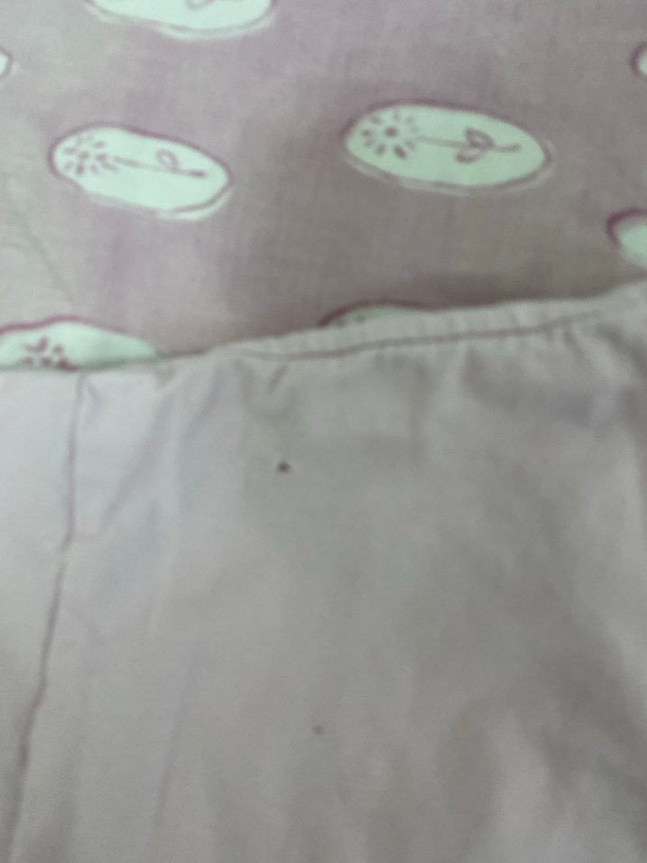 Kız Çocuk Pembe Baskılı Kısa Kollu Tişört - Görsel 4