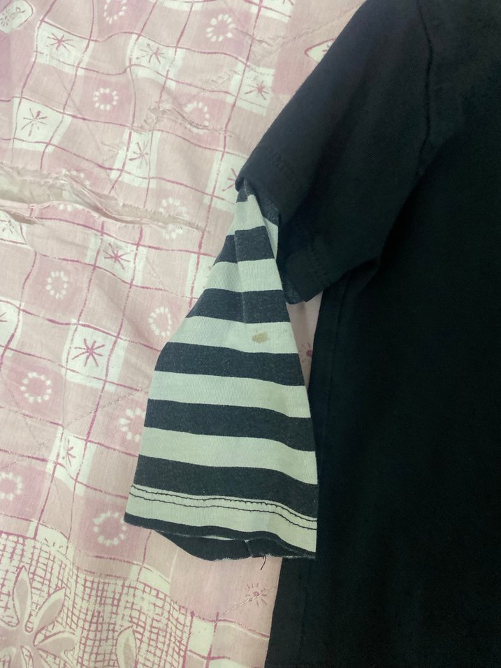 Kız Çocuk Siyah Pamuklu Uzun Kollu Gömlek - Görsel 4