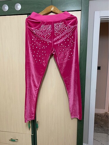 Pembe eşofman altlığı l beden