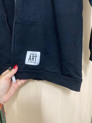 LC Waikiki Lacivert fermuarlı unisex hırka 9-10 yaş