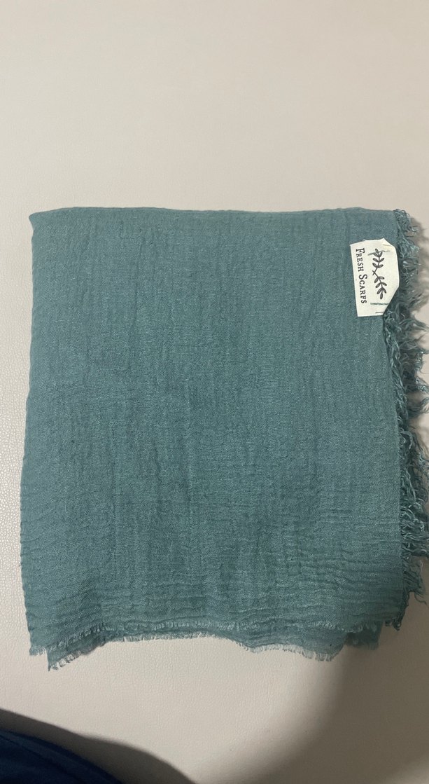 Freshscarf aqua bürümcük şal - Görsel 2