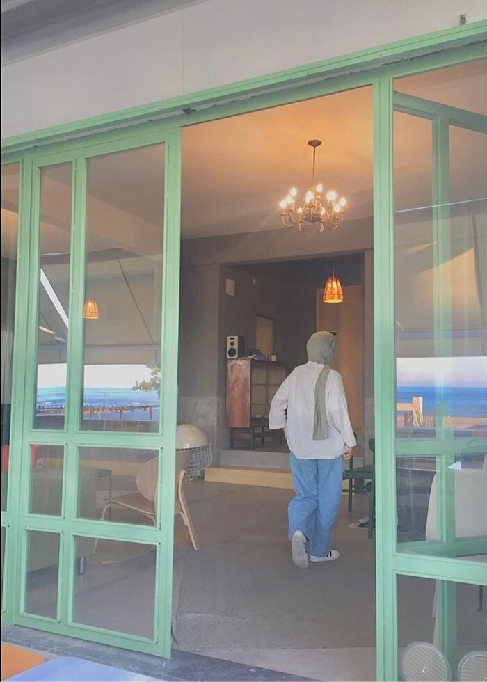 Wide leg jean pantolon - Görsel 2