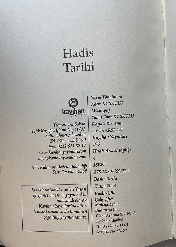Hadis Tarihi - Görsel 2