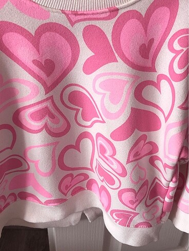 Zara Pembe kalpli sweat