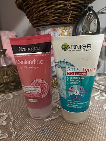 Neutrogena ve garnier maske