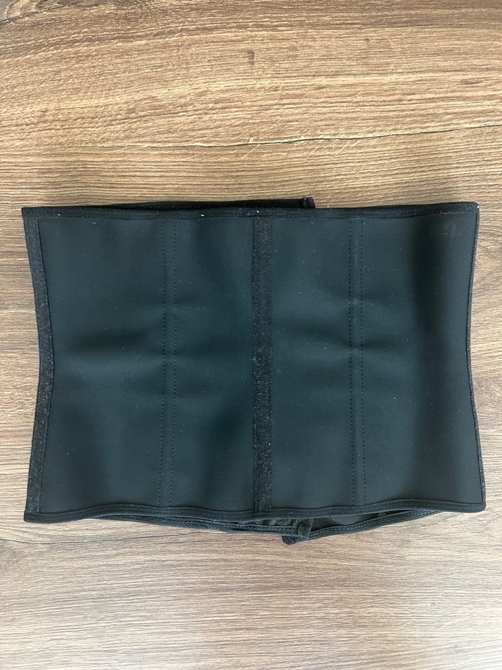 Siyah, Fitted Hemşire Korsesi, Yamuna Korse. - Görsel 3