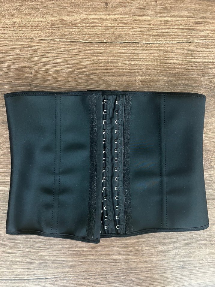 Siyah, Fitted Hemşire Korsesi, Yamuna Korse. - Görsel 2