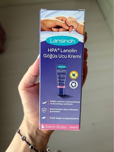 Göğüs ucu bakım kremi