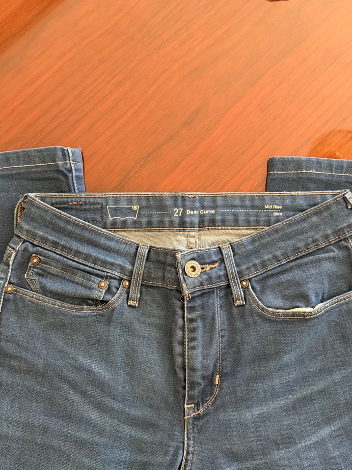 Levis Mavi Denim Jean — görsel 4/5