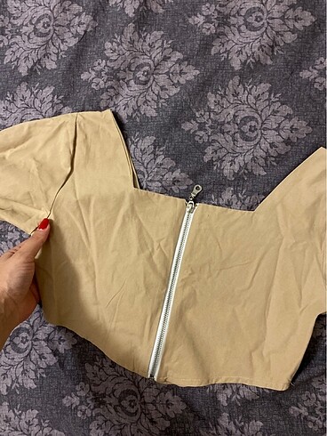 Bershka Crop bluz