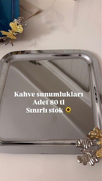 Kahve sunum
