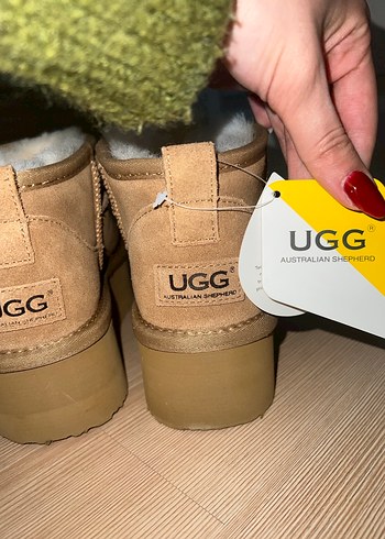 Bej Süet UGG avustralian bot - Görsel 2