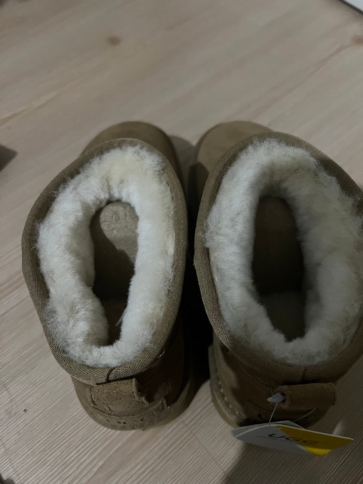 Bej Süet UGG avustralian bot - Görsel 3