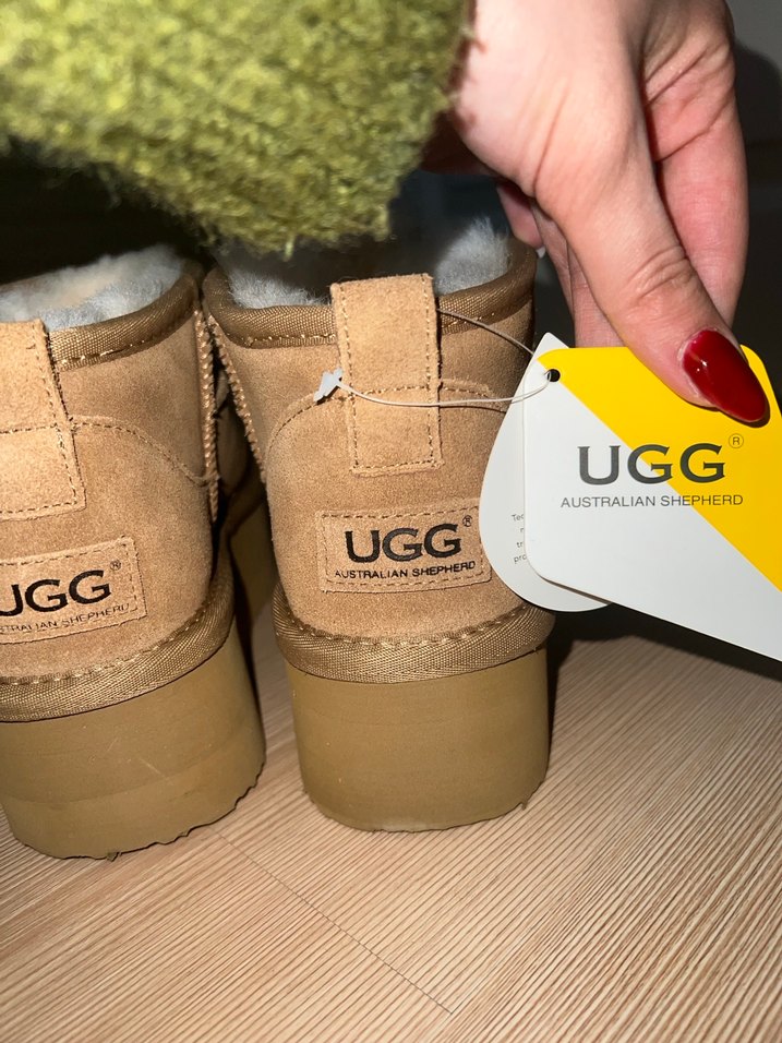 Bej Süet UGG avustralian bot - Görsel 2
