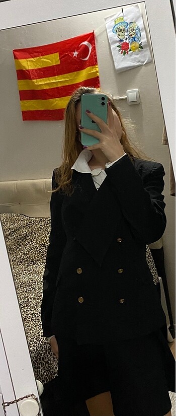 Siyah Blazer Ceket