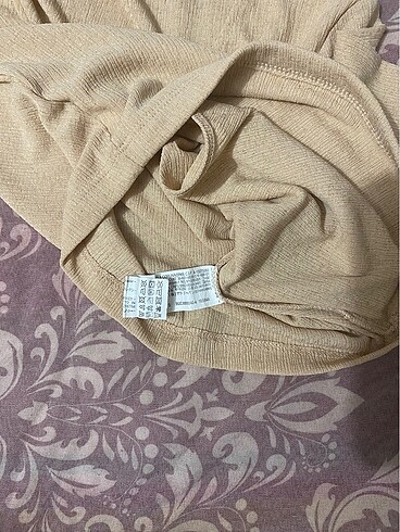s Beden camel Renk Zara bluz