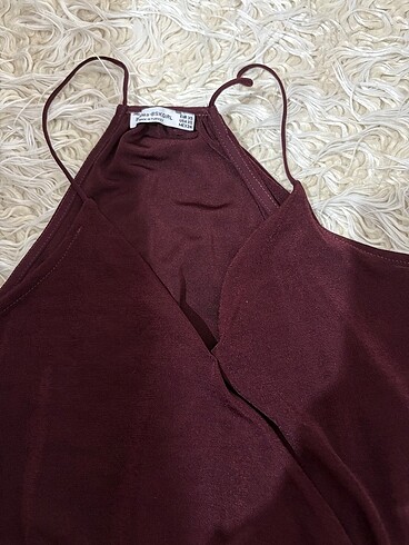 xs Beden bordo Renk BERSHKA bluz
